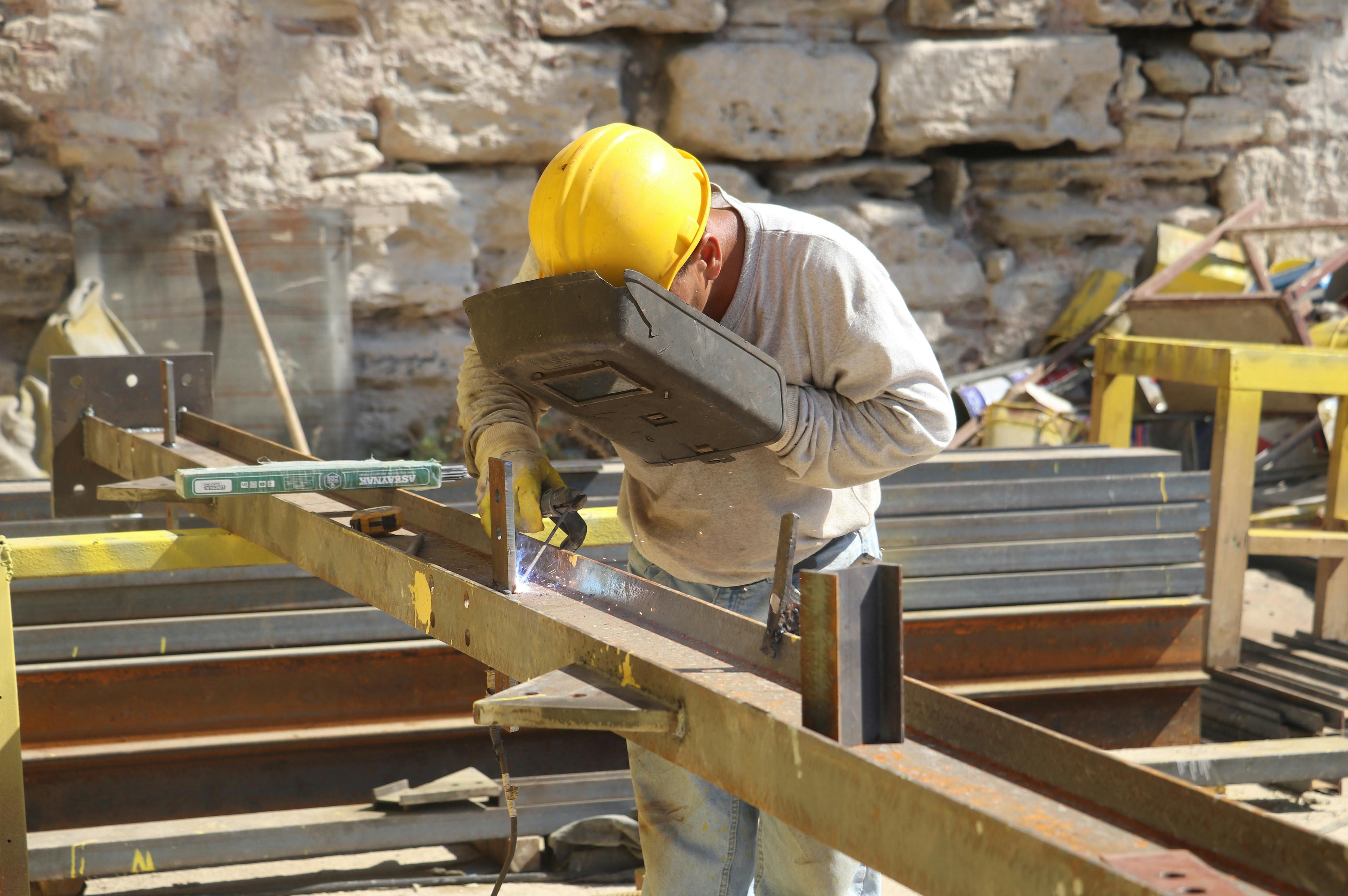 Professional welder at work - Arizona construction services